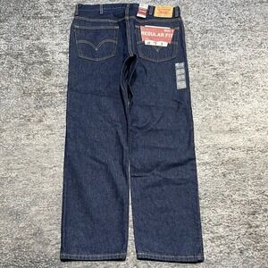 NEW Vintage Levi's 505 Regular Fit Jeans Mens 38x30 Blue‎ Denim Y2K 2000s